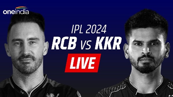 RCB vs KKR 1 RCB vs KKR 1