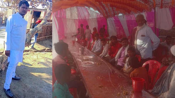 Viral wedding card Bahraich UP