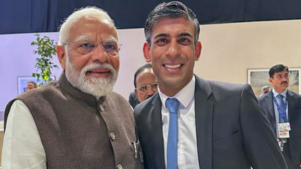 modi dials Rishi Sunak