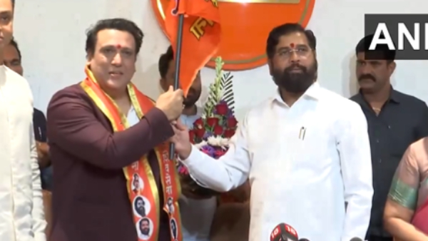 Govinda joins Eknath Shinde Shiv sena
