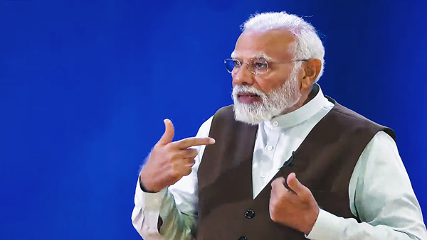 PM Modi in National Creators Award