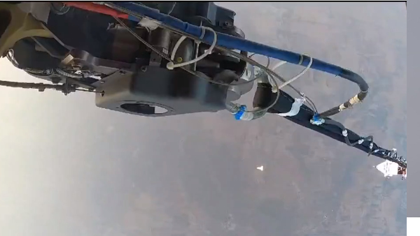 Pushpak landing Video by IAF