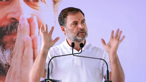 Rahul Gandhi over Kisan Nyay five guarantees
