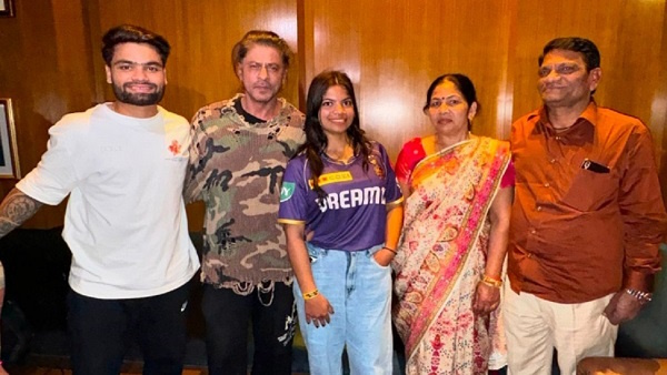 Shah Rukh Khan with Rinku Singh