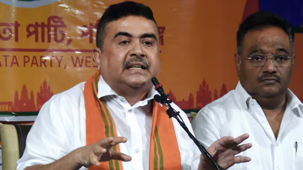 Suvendu Adhikari targets TMC Suvendu Adhikari targets TMC