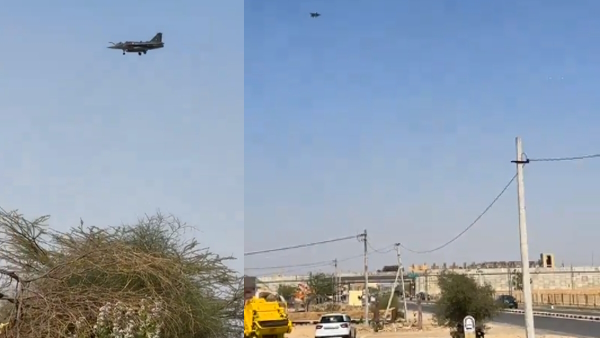 Tejas Pilot Eject Video jaisalmer