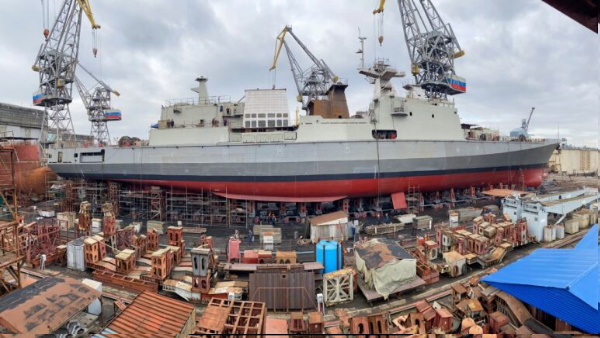 Tushil secret trail in russian sea