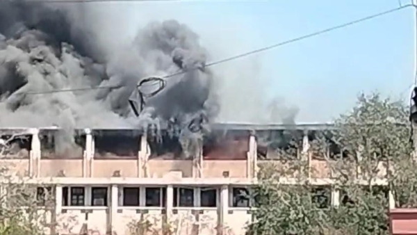 Fire breaks out in Madhya Pradesh Ministry Vallabh Bhawan many important documents burnt to ashes
