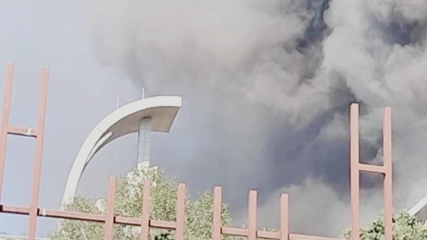 Fire in Vallav Bhawan Ministry accident or conspiracy Congress Jitu Patwari made serious allegations