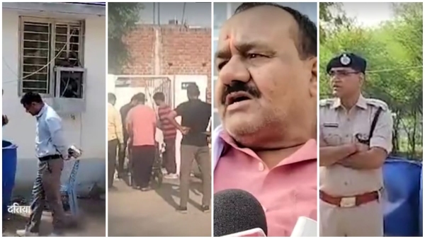 Datia Constable Vivek Sharma posted in Indergarh police station shot himself family accused officer