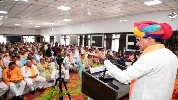 BJP MP VD Sharma made strategy to win Lok Sabha elections in Digvijay constituency Rajgarh