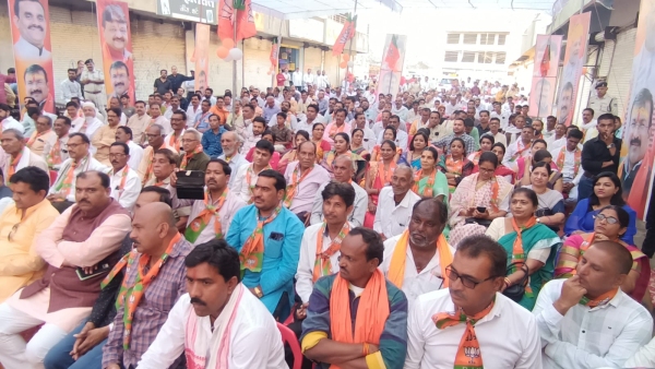 Kailash Vijayvargiya inaugurates Lok Sabha election office in Khargone statement on Congress