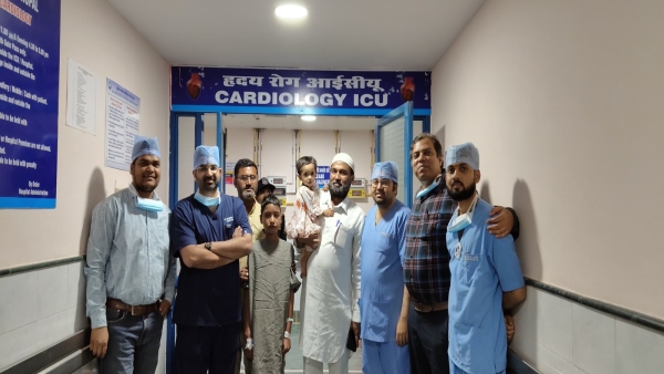 Three children suffering from rare and complex congenital heart disease get new life in AIIMS Bhopal Three children suffering from rare and complex congenital heart disease get new life in AIIMS Bhopal