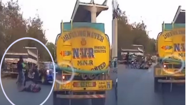 Five people brutally beaten