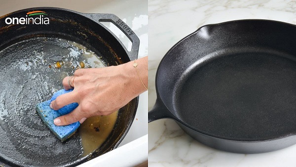 Clean Cast Iron Pan