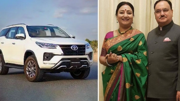 JP Nadda Wife
