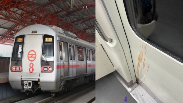 Delhi Metro Spit