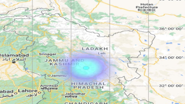 Earthquake in Ladakh