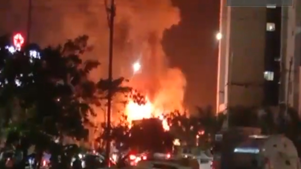 Fire in Greater Noida