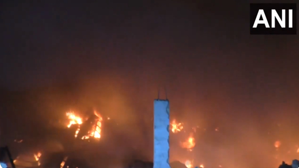 Fire in Gujarat plastic factory