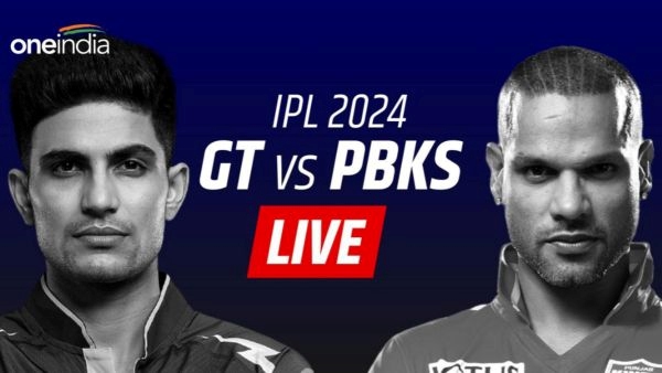 gt vs pbks live