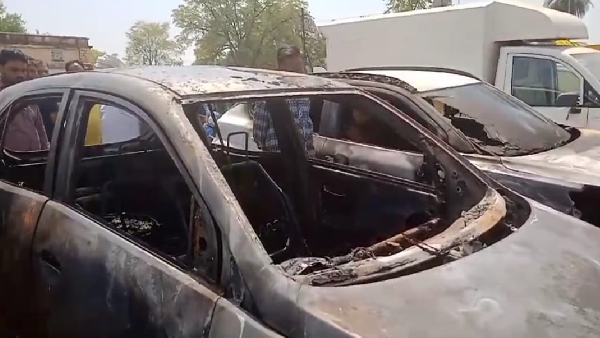 Gwalior miscreants burnt vehicles