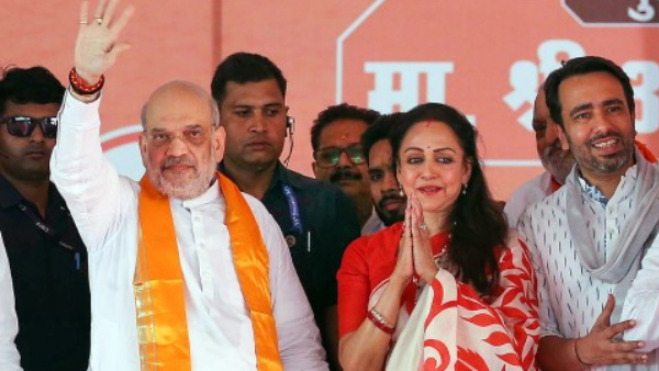 Amit Shah in Mathura Amit Shah in Mathura
