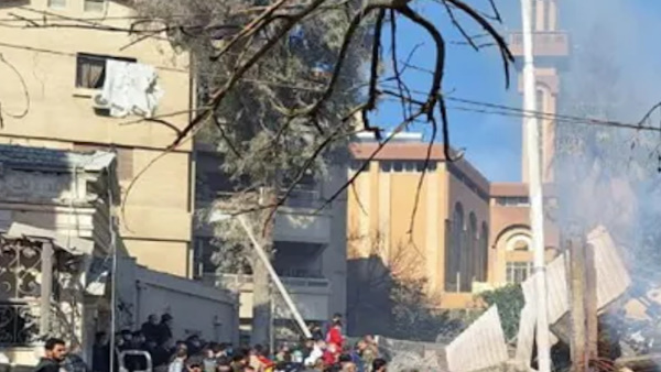 Israeli hamla in Damascus