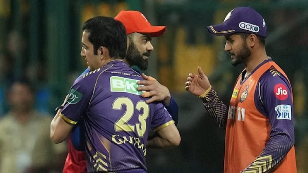 kohli hugs gambhir
