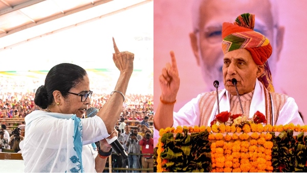 mamata banerjee rajnath singh