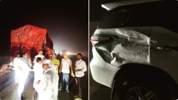 Nana Patole car Accident