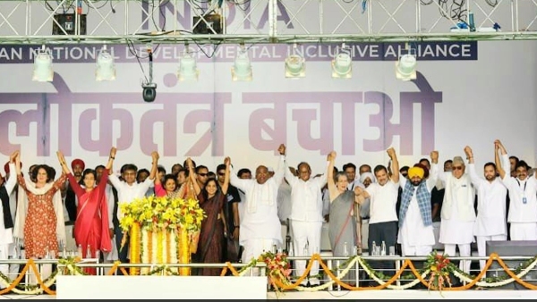 India alliance rally