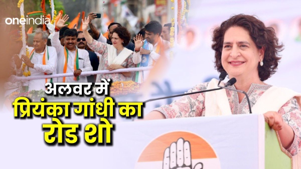 priyanka-gandhis-huge-road-show-in-alwar-many-leaders-including-ashok-gehlot-participated