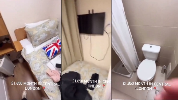 LONDON SMALL HOUSE VIRAL VIDEO