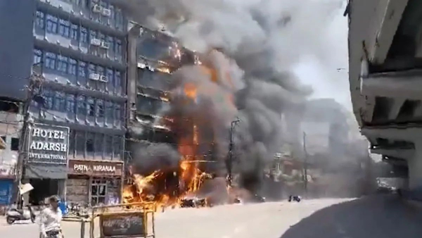 fire patna railway station