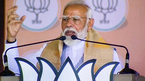 PM Modi in Nalbari BJP rally