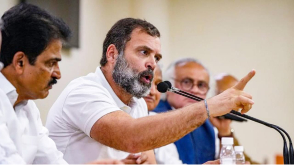 Rahul Gandhi visits MLA Ramniwas resignation