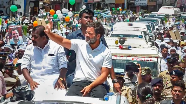 Rahul Gandhi Road Show