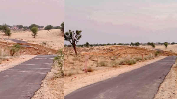 jamin dhansane ka video viral jamin dhansane ka video viral