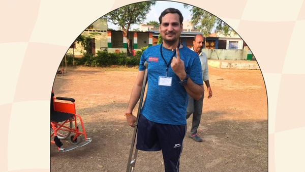 only one vote was cast