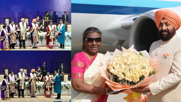 President Draupadi Murmu Uttarakhand tour Ganga Aarti convocation ceremony AIIMS Rishikesh program