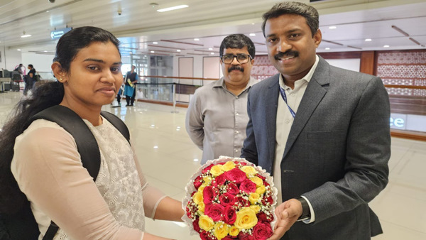 Return of crew member from cargo ship Return of crew member from cargo ship