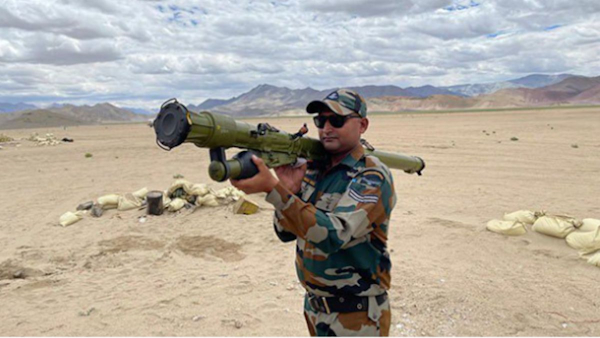 shoulder-fired missile