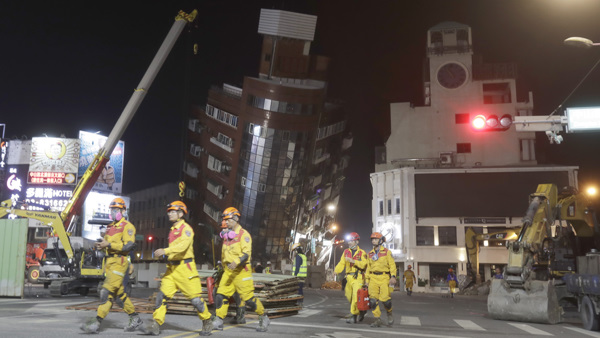 Taiwan Earthquake rescue continues