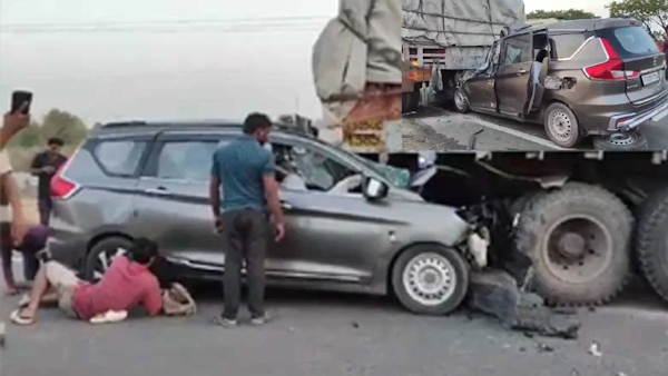 car-and-truck-collide-in-suryapet