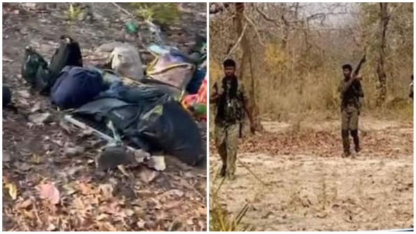 Heavy attack on Naxalites before Lok Sabha elections 2 Naxalites carrying reward of 43 lakh killed Heavy attack on Naxalites before Lok Sabha elections 2 Naxalites carrying reward of 43 lakh killed