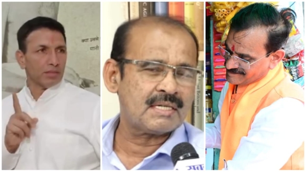 Congress support to former IAS officer Raja Bhaiya in front of VD Sharma from Khajuraho Jitu Patwari statement