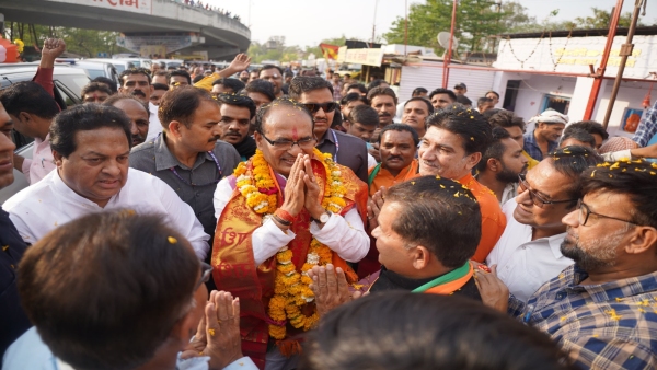 Former CM Shivraj Singh Chauhan big statement regarding Kashmir Congress Nehru in Aubedullaganj
