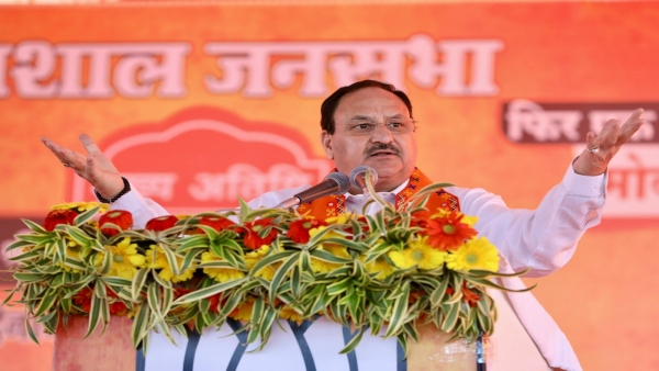 JP Nadda targeted India alliance and Lalu Yadav in Sidhi and Chhindwara of Madhya Pradesh