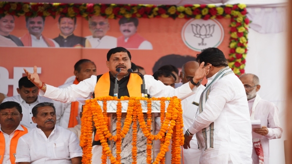 Mohan Yadav gave mantra to BJP workers for victory in Shahdol Rewa and Satna Mohan Yadav gave mantra to BJP workers for victory in Shahdol Rewa and Satna